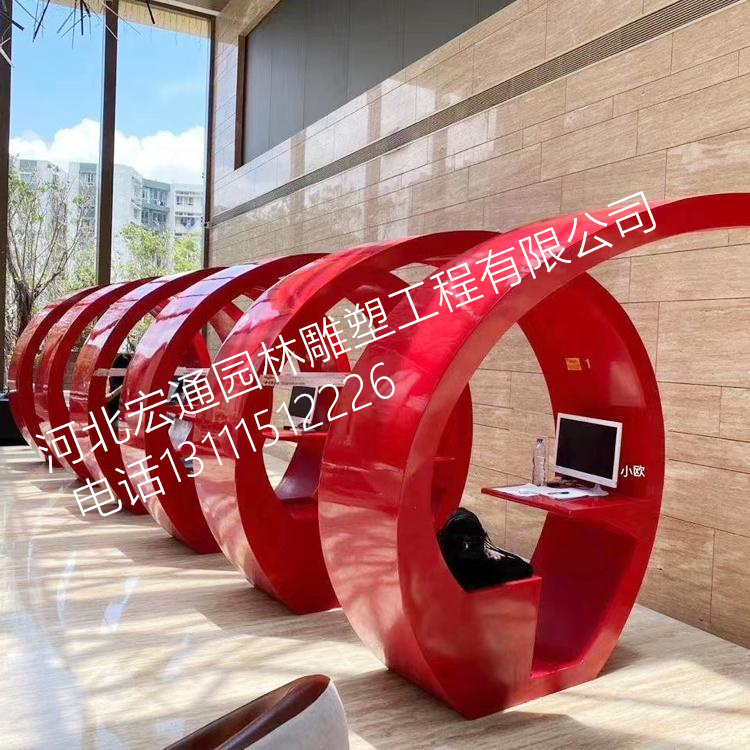 不锈钢异形螺旋座椅 空间吧台装饰坐凳 景观造型摆件